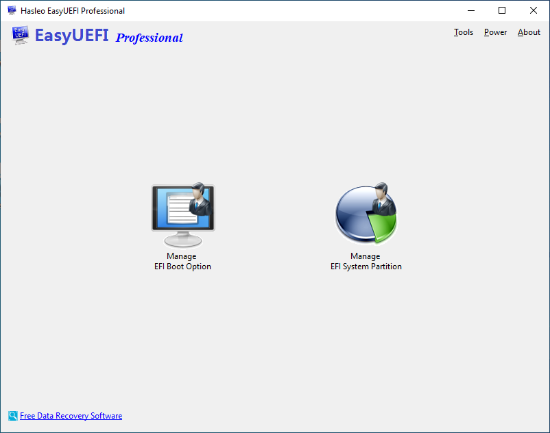 EasyUEFI Screenshot