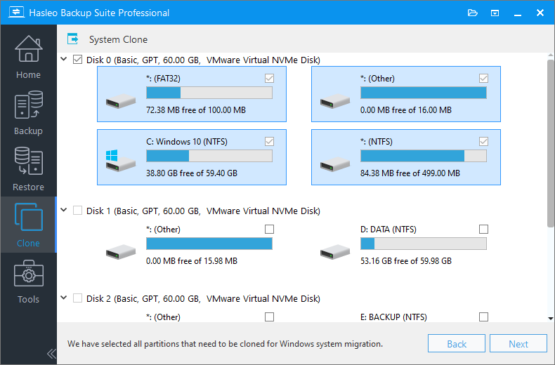 select source partitions