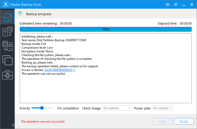 Access is denied error
