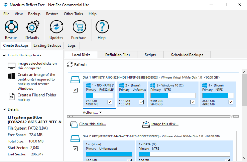 macrium reflect free