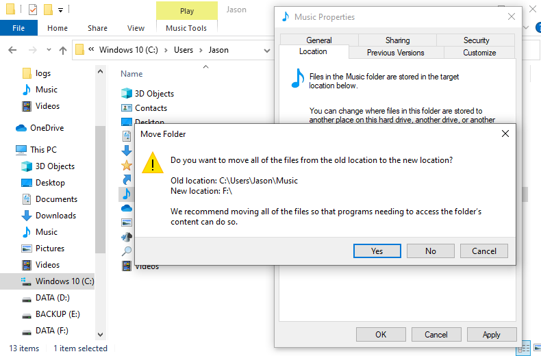 moving original files