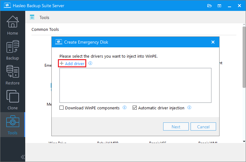 inject drivers to winpe