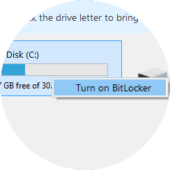 Encrypt Drives with BitLocker