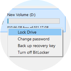 Easily Lock & Unlock BitLocker Encrypted Drives