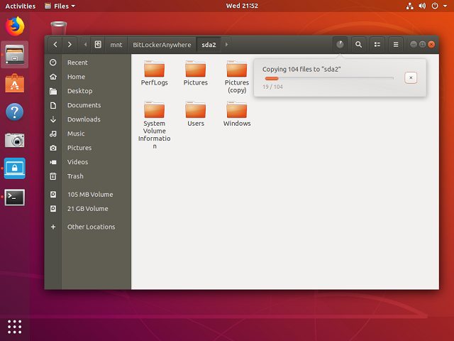 read and write BitLocker encrypted drive in Linux