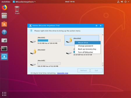 Mount BitLocker Encrypted Drive in Linux