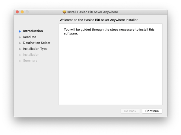 install BitLocker Anywhere For Mac
