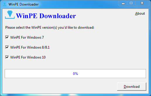 Windows PE downloader