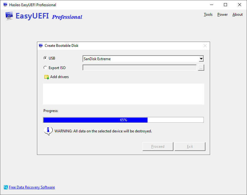 Criar disco de emergência do Windows PE de inicialização