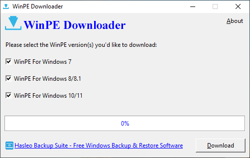 Windows PE downloader