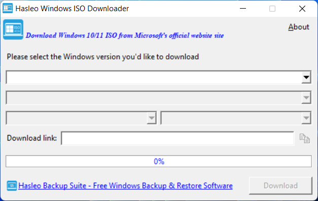 Window 10 download iso