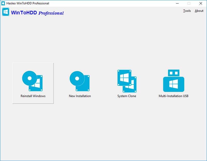 win to hdd