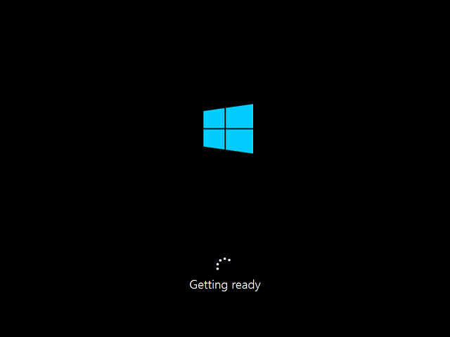 Windows 8 normal installation