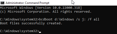 Add Windows 8 to Windows boot menu
