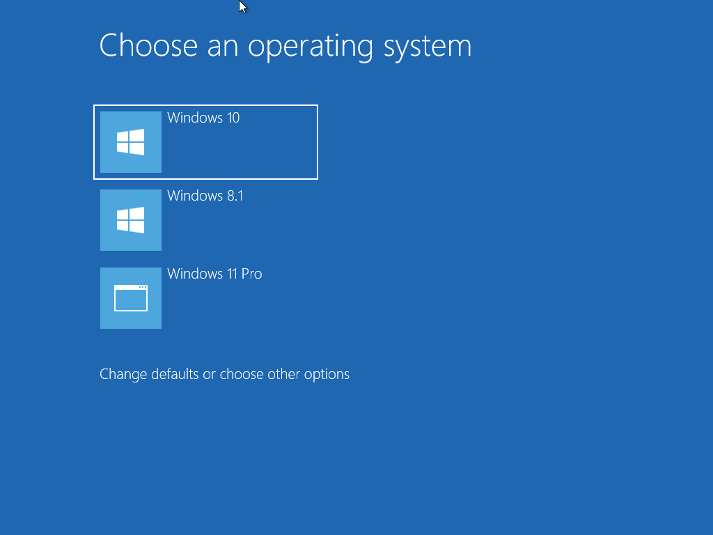 multiple Windows in Windows boot menu