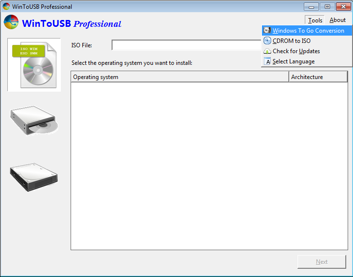 How To Convert A Local Disk Drive Internal Hard Windows Tools Windows To Go Convertion