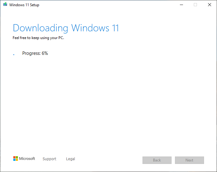 Downloading ISO file