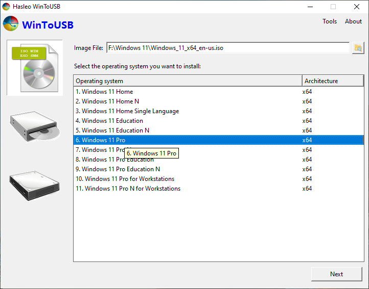 install windows 11 on usb drive