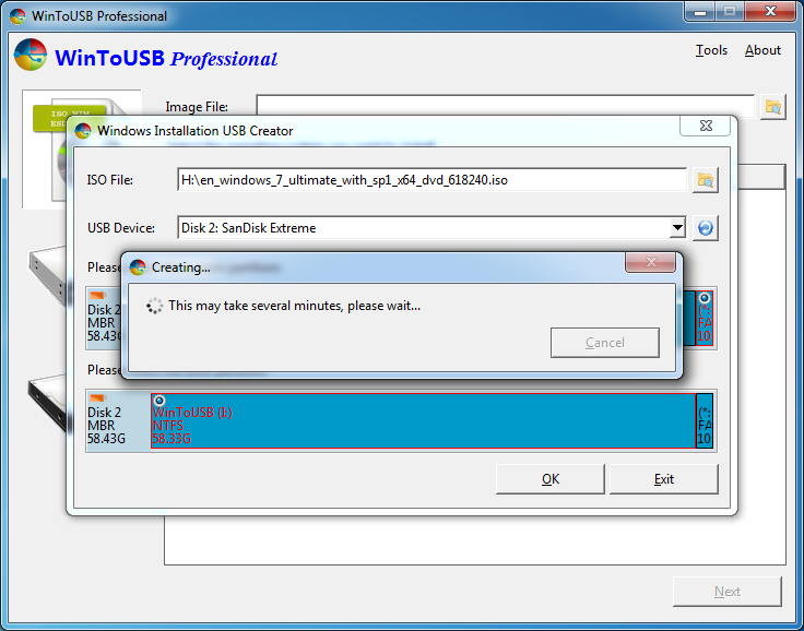Usb recovery creator. WINTOUSB professional. Windows USB ISO. Windows USB installation Tool. USB install Windows 7.