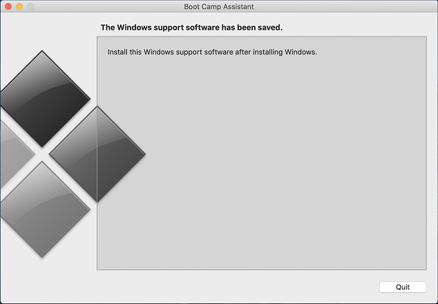 boot camp assistant cannot download windows support software